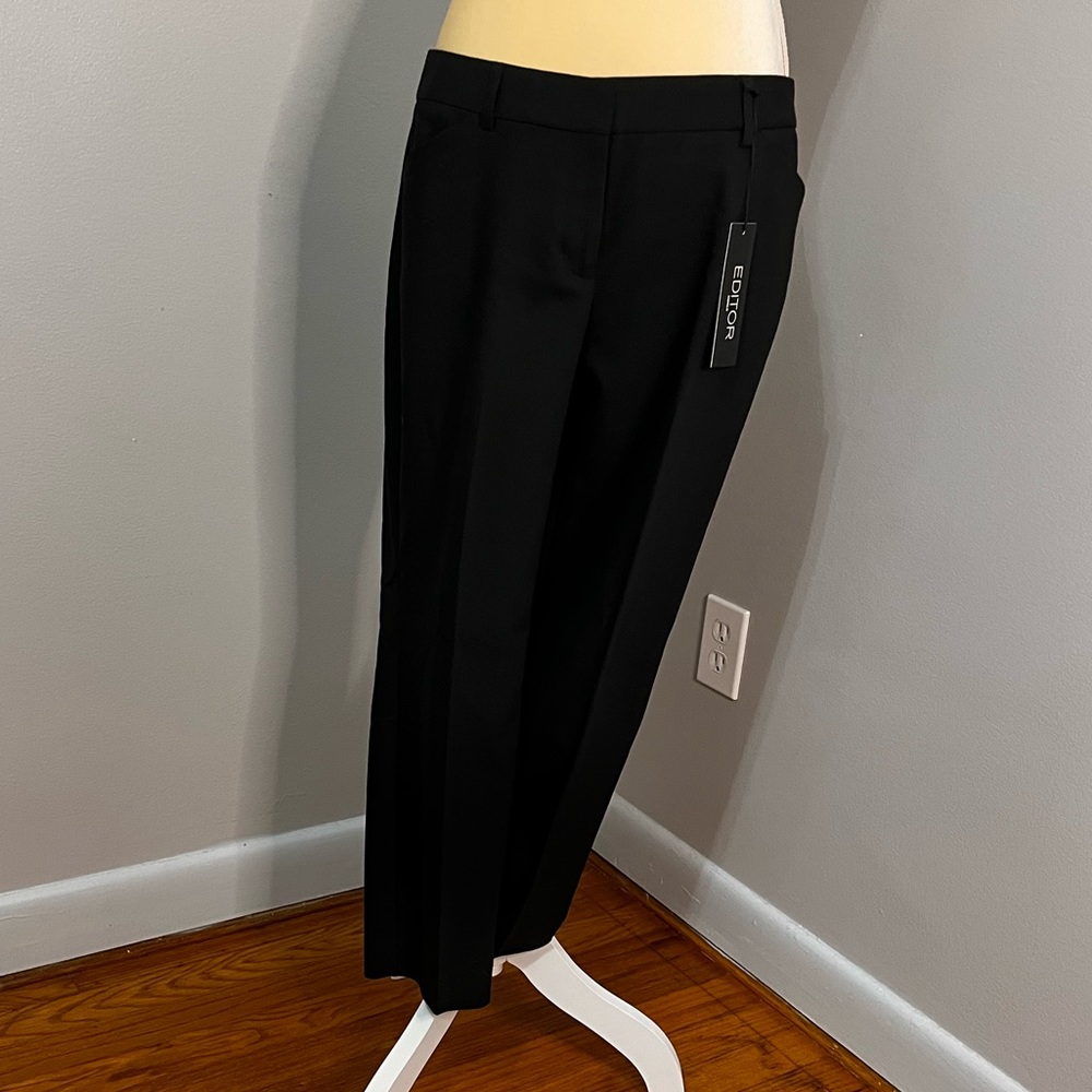 Express Black Editor Ankle Pants